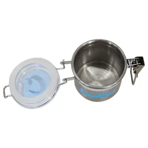 Frasco de tabaco selado a vácuo, recipiente hermético de armazenamento de tabaco 10 principais vendas garrafa para fumar - №1