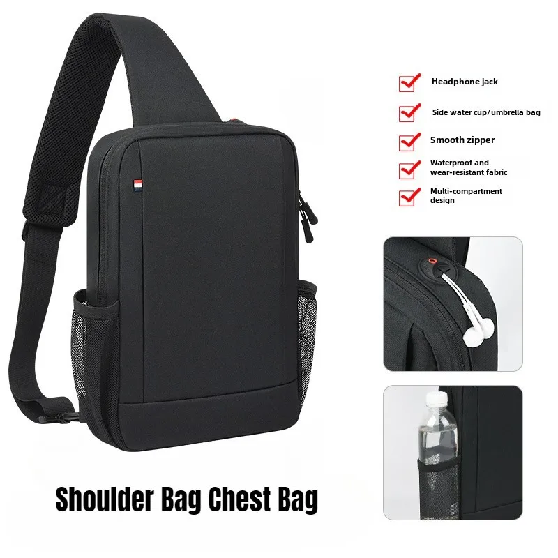 

Multifunction large capacity Chest Bag For Samsung Galaxy Tab A9 Plus 11 S7 FE S8+ S9 FE Plus S10 Plus 12.4 2024 SM-X826B X820