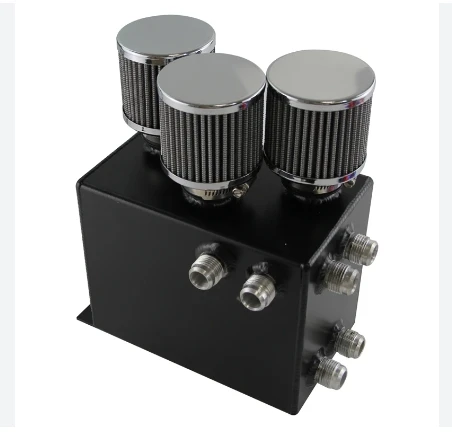 

3-Filter Oil Capture Tank with 5m 10AN Fule Line for Civic 92-00 Acura's Integra 94-01 B16 B18 K20