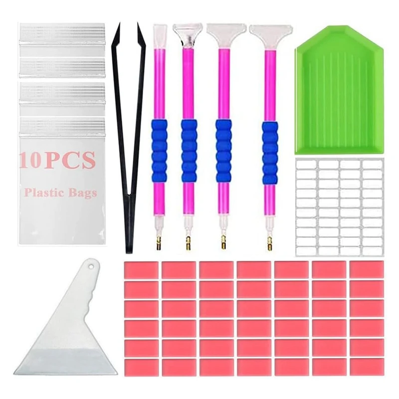 Painting Accessories Art Tool-Diamond Painting Glue Clay-DIY Embroidery Wax Kit-Stitch Dot Pen For Craft