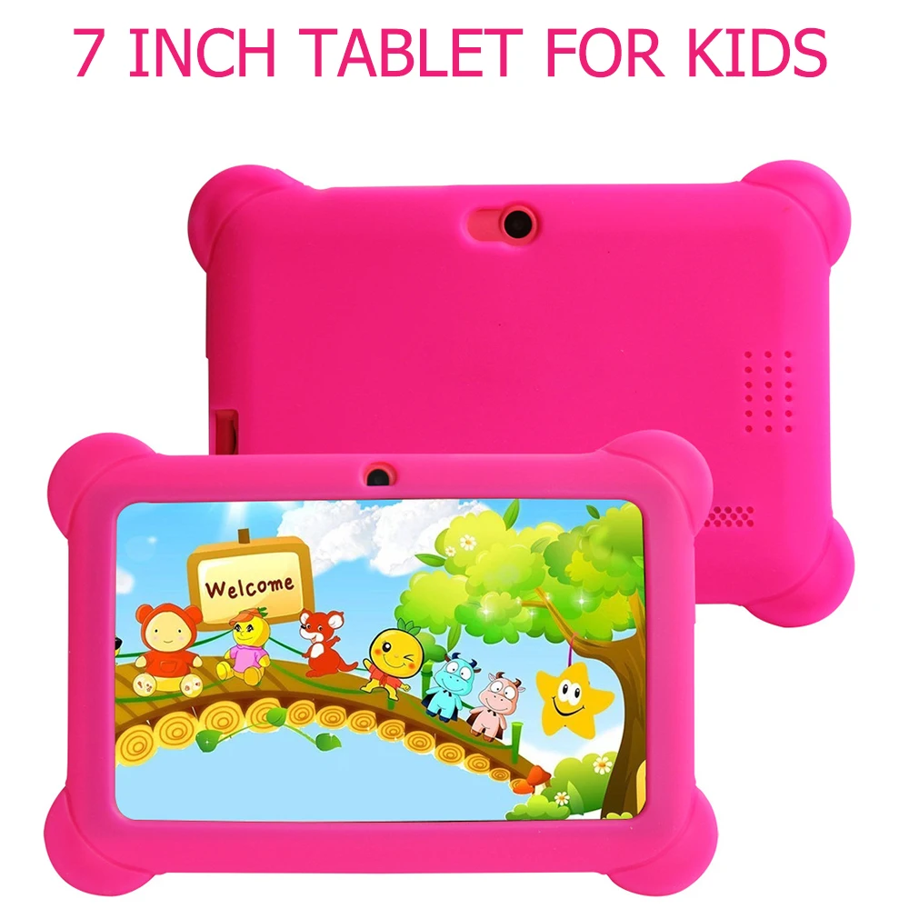 Learning Tablets for Kids 7 Inch 2GB 16GB Kids Tablet Toddler Educationa Toys Gift for Children HD Dual Cameras Android 10