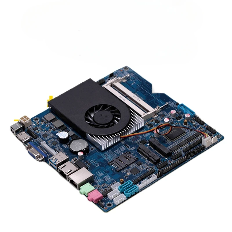 X86 System Module Board 24V Core i3 i5 i7 4-12th Gen Processor Mini itx Industrial PC Motherboard with Multi COM USB port