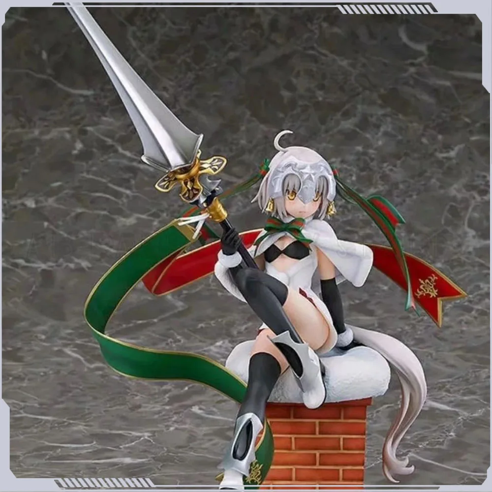 

22cm Fate/Grand Order Game Figures Joan of Arc Figure Jeanne d'Arc Alter Lily Figurine Collection Statue Model Ornament Toy Gift