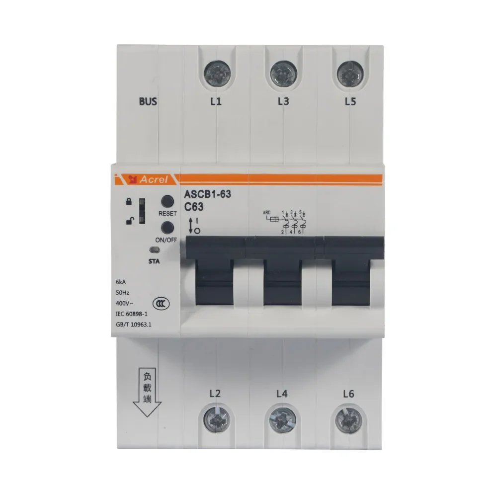 ASCB Series Three Phase Remote Control Switch 16A 32A 63A Monitored Loop for Smart Factory