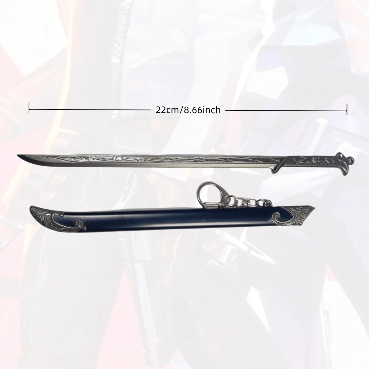 Épée Katana en métal le seigneur des anneaux, 8.6 pouces, couteau Ninja Katana japonais, sabre de samouraï Original, accessoires de Cosplay, jouet accessoire