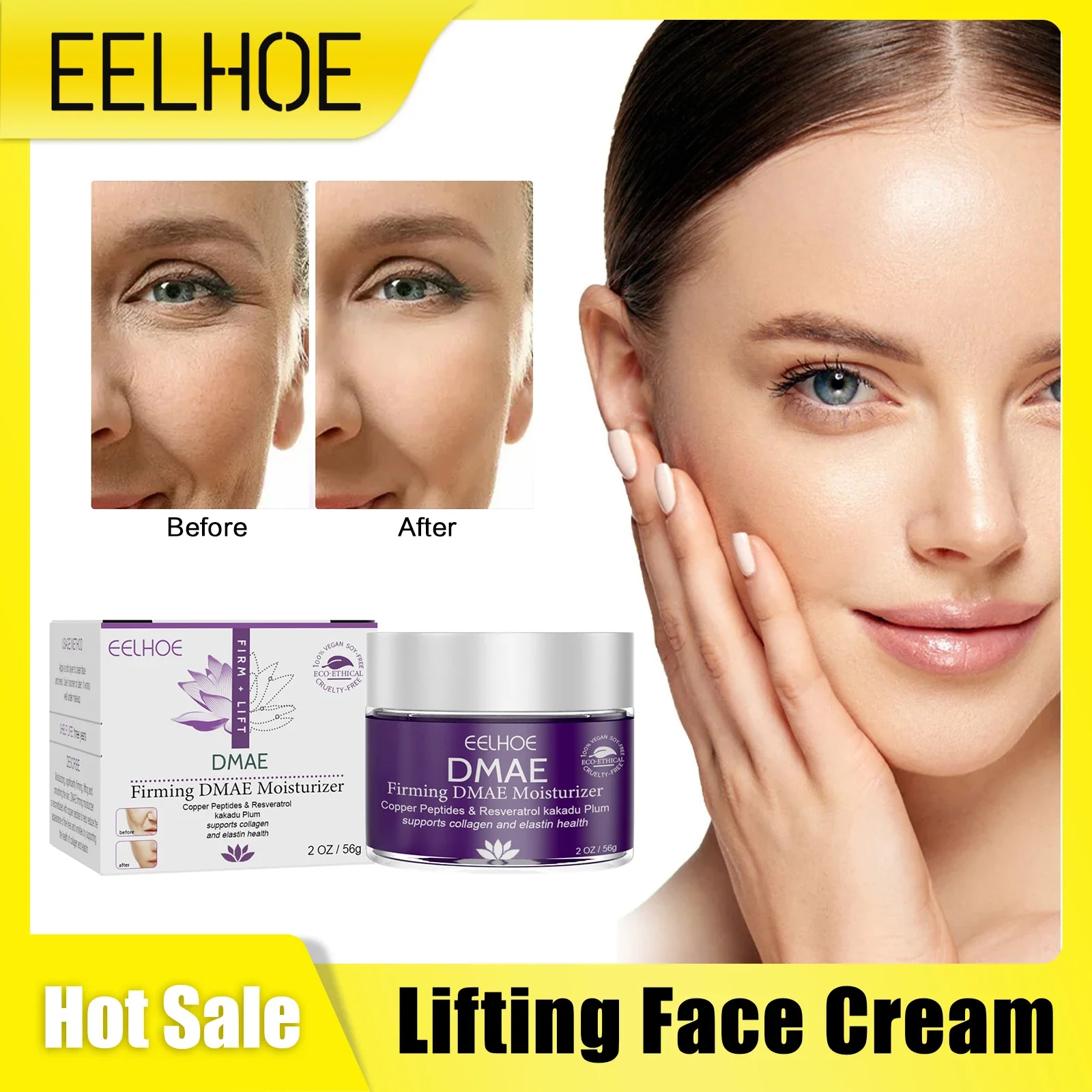 Lifting Face Cream Fade Wrinkle Lifting Nourishing Easily Absorbs Improve Dry Skin Brightening Skin Hydrating Moisturizing Cream