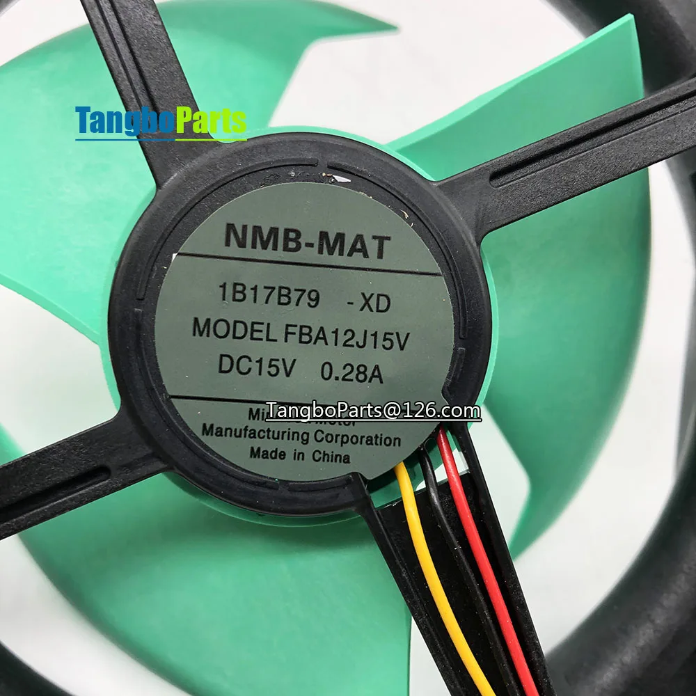 Refrigerator Fridge Accessories NMB-MAT FBA12J15V DC15V 0.28A Cooling Fan Motor For Panasonic Sharp Refrigerator