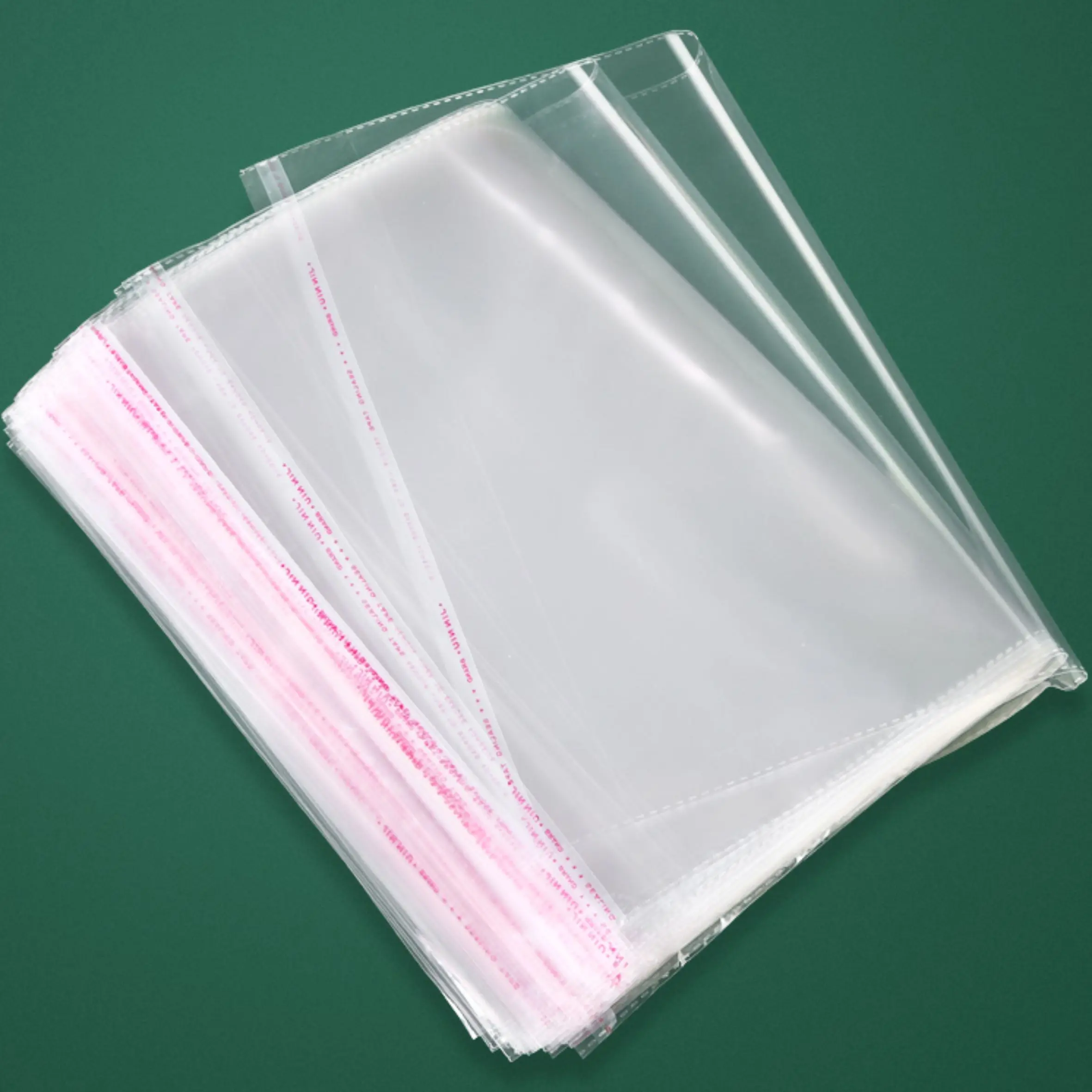 OPP Transparent Self-Adhesive Bag, Clothing Packaging Bag, Plastic Self-Sealing Bag, Jewelry Candy Gift