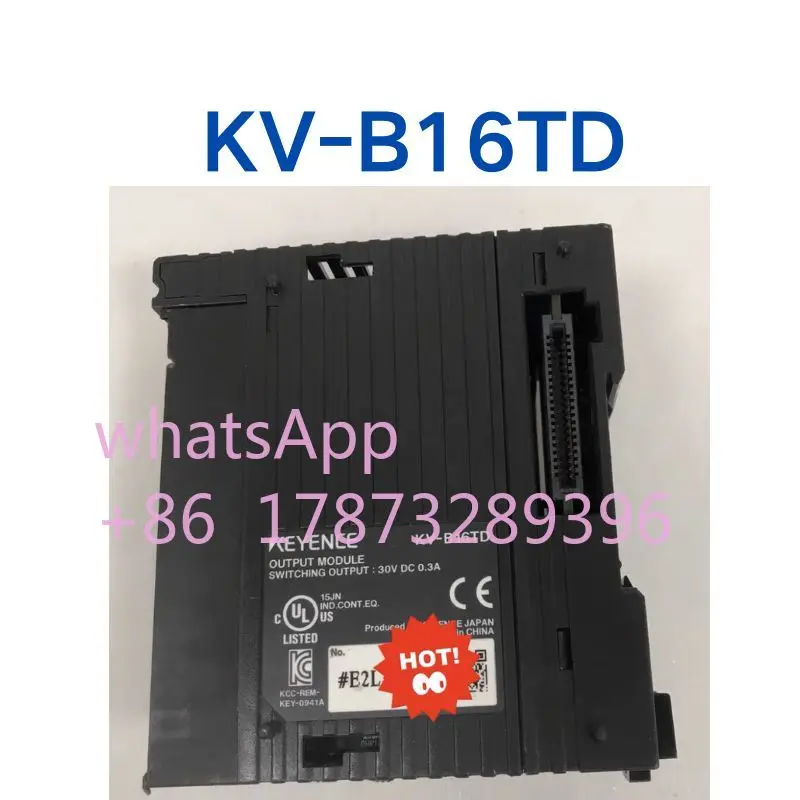 

сертифицированные продуктыБ/у ПЛК KV-B16TD протестирован нормально, функция неповрежденная