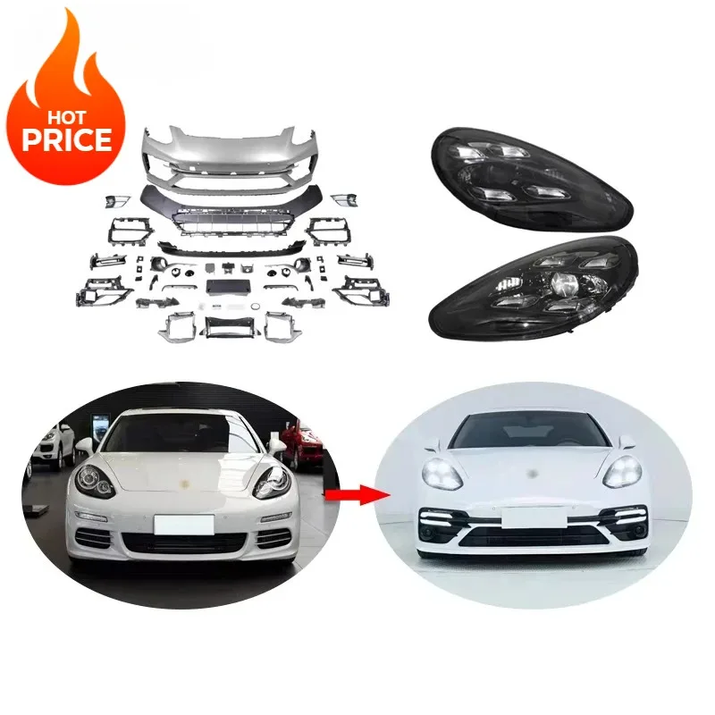 

Hot Sale! 2014-2016 Panamera 970/970.2 - 971 Matrix LED Headlights & Turbo S Bumper Body Kit Upgrade