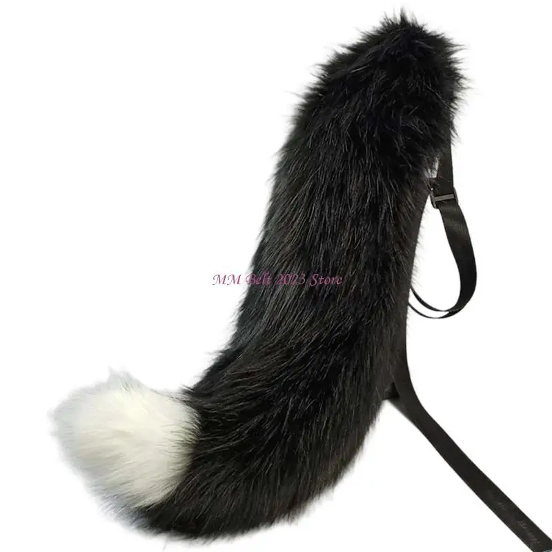 

49ME Wolf Tail and Headband Cosplay Costume Halloween Party Costume Accessories
