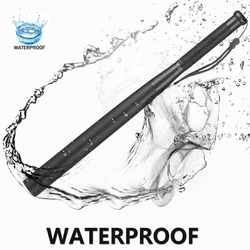 Aluminium Alloy Baseball Bat LED Flashlight Super Bright Waterproof Torch for Emergency Self Defense Outdoor Lighting