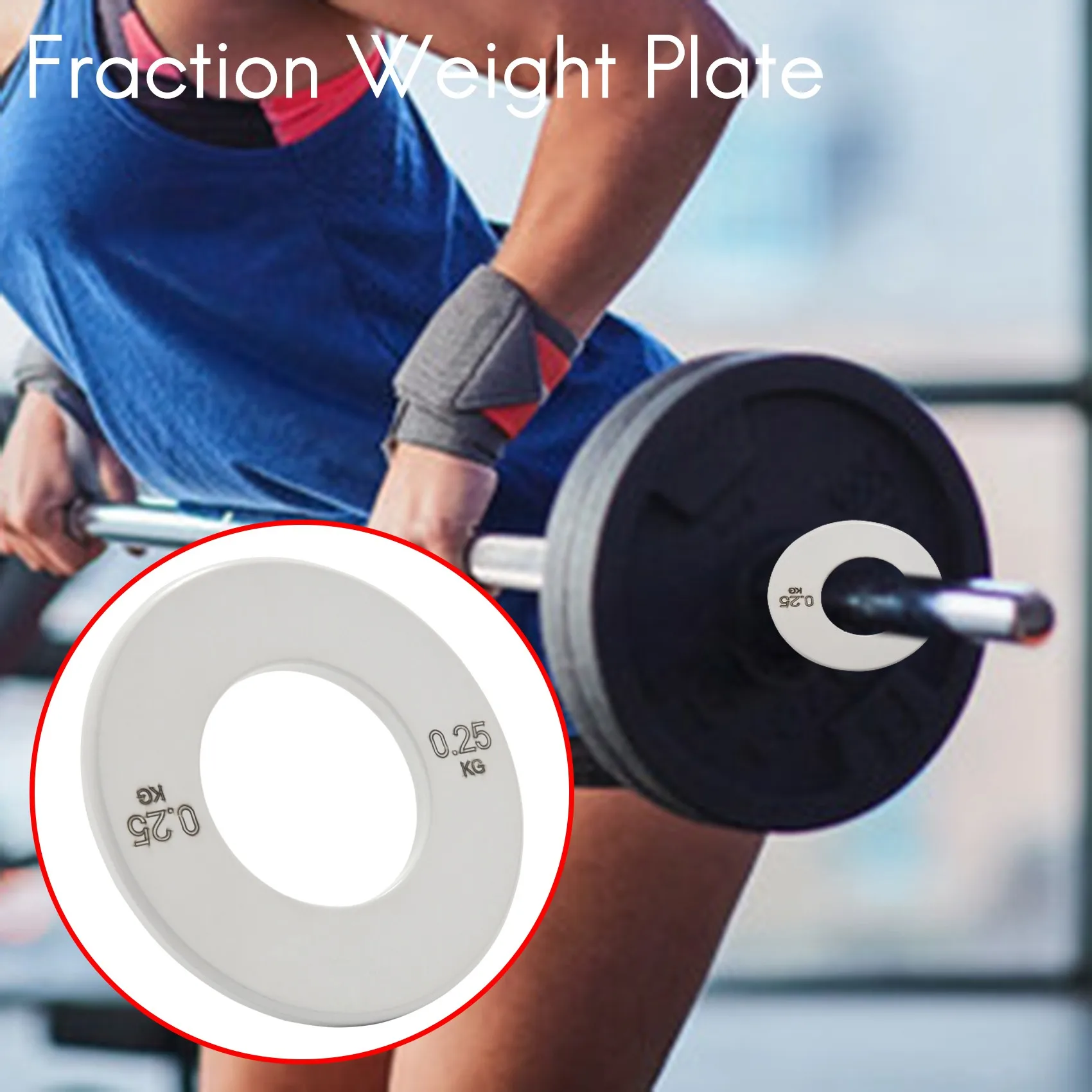 AZ-Berat Fraksional Beban Fraksional Pelat Berat Mini Pelat Latihan Kekuatan Aksesori Disk Akurat