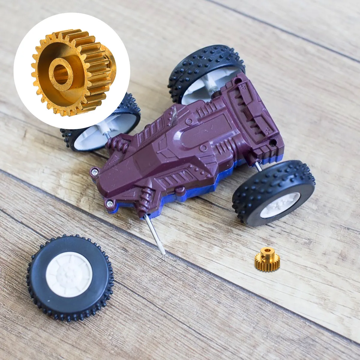 

Premium Metal Motor Pinion Gears Set for Rc Cars Brushless Motor Accessories Large Aperture Gear Module Sturdy Reliable