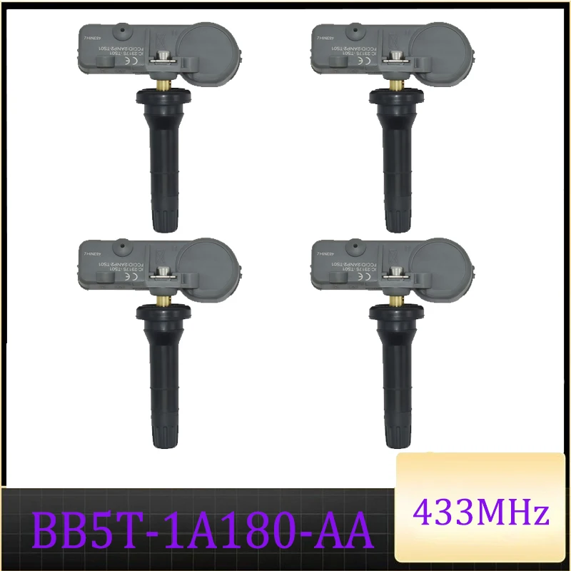 

Датчик давления в шинах BB5T-1A180-AA для Ford Edge, Escape, Explorer, F-150, Mustang, B-MAX, Ecosport, DV6T-1A180-AA, 433 МГц, TPMS