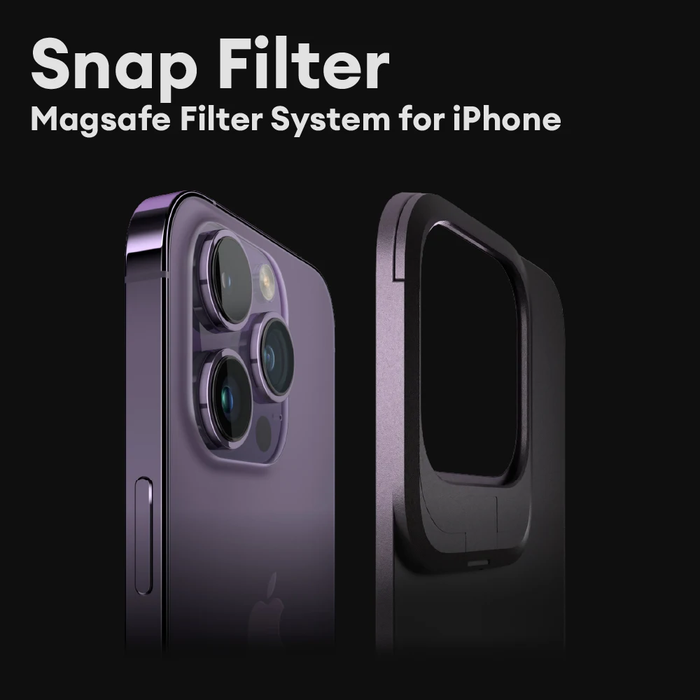 Pan's Scheme Snap Filter Magsafe Filter,ND Filter Set,Black Mist Filter,Blue Streak Filter For iPhone 15Pro/15Pro Max