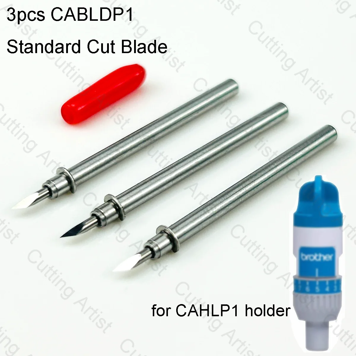 3pcs CABLDP1 Standard Cut Blade for Brother ScanNCut 1 2 ScanNCut DX2 DesignNCut Compatible CAHLP1 Holder High Quality Alloy