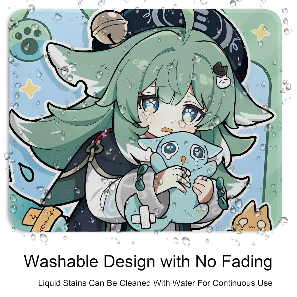 لعبة هونكاي ستار السكك الحديدية ماوس الوسادة الألعاب Esports ماوس الكمبيوتر المحمول قفل حافة مكتب حصيرة المطاط الصغيرة المضادة للانزلاق الوسادة #3