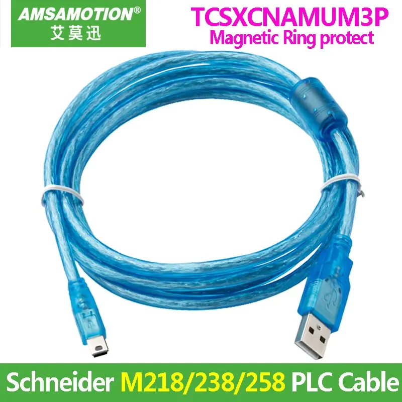 TCSXCNAMUM3P подходит для Schneider серии M218/238/258/241, кабель программирования PLC, мини-порт, линия загрузки