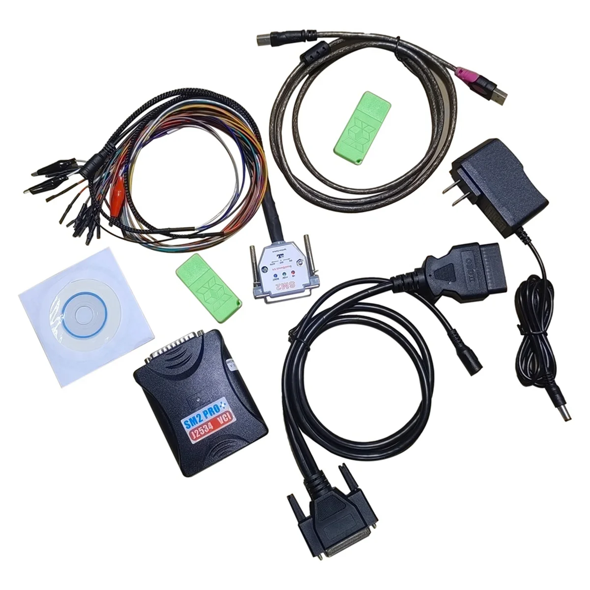 

SM2 PRO J2534 VCI ECU Master OBD2 Read&Write 67IN1 SM2 Pro+ PCM EEPROM FLASH BENCH OBD Tool Flash 1.20/1.21 Вилка стандарта США