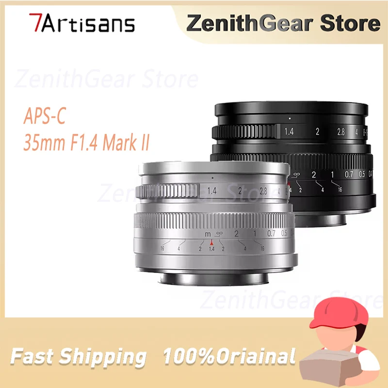 7artisans-35mm-f14-mark-ii-aps-c-lente-de-camara-prime-para-micro-4-3-zve10-a6000-fx30-fujifilm-x-h2-nikon-zfc-canon-rf-sony-e-lumix