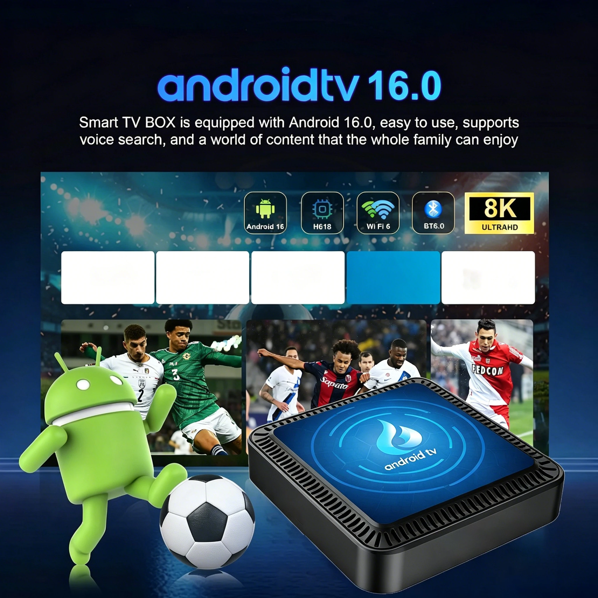 Q17 Android 16 8GB 128GB Smart TV Box Allwinner H313 Google Assistant Bluetooth 6.0 Dual Wifi 5G Netflix Very Fast Set Top Box