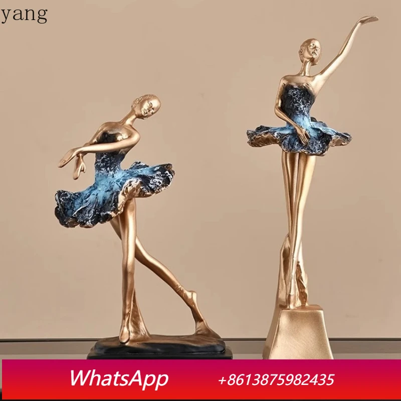 

LMM Ballet Dance Girl Character Home Accessories Ornament Creative Fashion