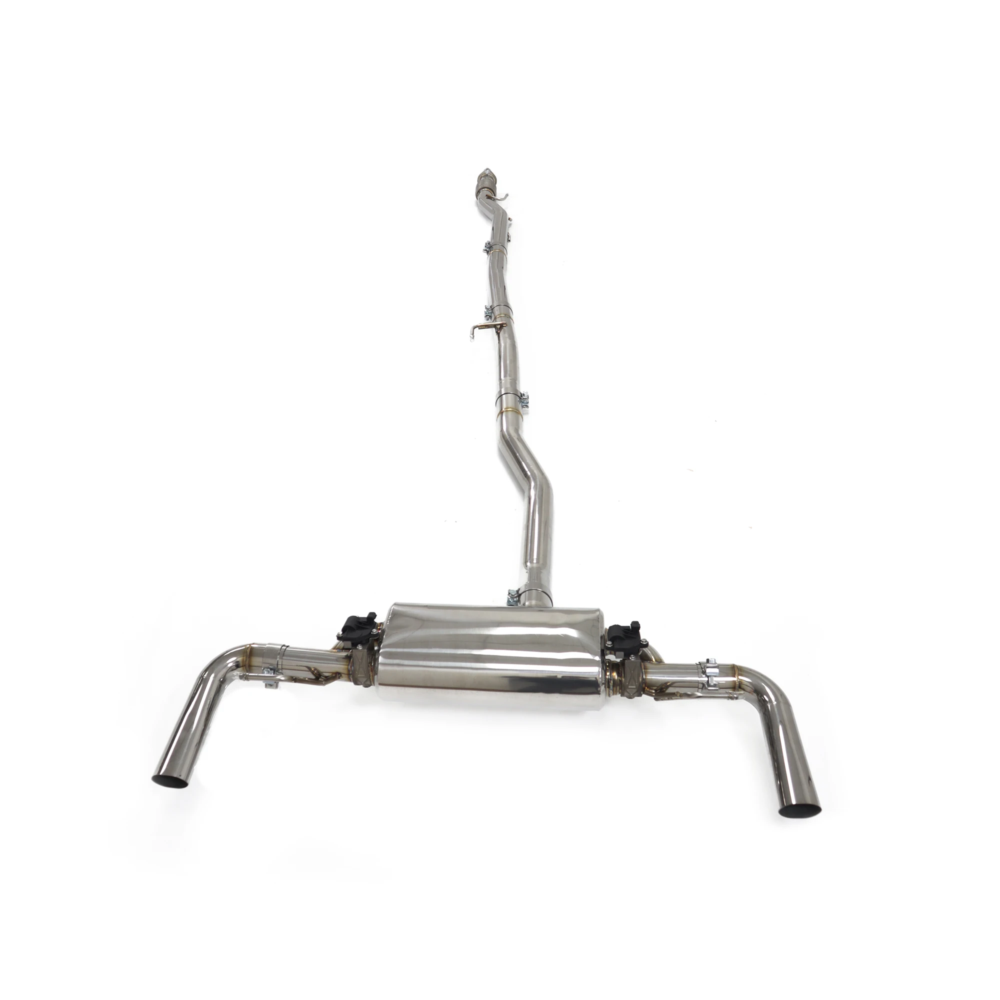 

Stainless Steel Exhaust Catback For Mercedes- Benz A35 AMG W177 2019+ 2.0T With Muffler Valves Pipes Exhaust System
