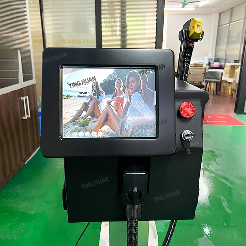 OEM 808nm Diode Laser Hair Removal Machine with 3 Waves Commercial Professional Beauty Devices for Salons Skin Care Device