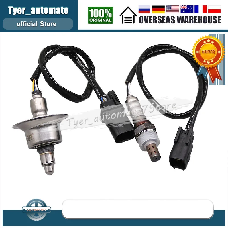 2Pcs Up & Downstream Oxygen Sensor 39210-2G200 39210-2G100 For Hyundai Santa Fe Sonata Kia Forte5 Optima Rondo Sorento Sportage