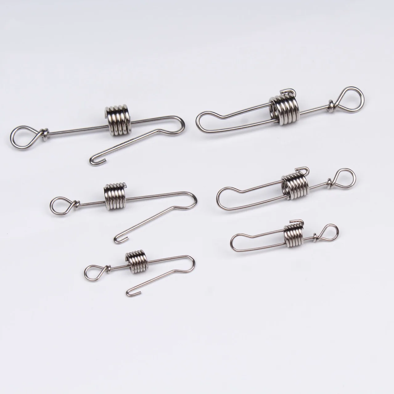 100 pcs/lot Parrot Bird Leg Buckle anti-slip buckle Stainless Steel Opening Ring Outdoor Activity Anklet Ring