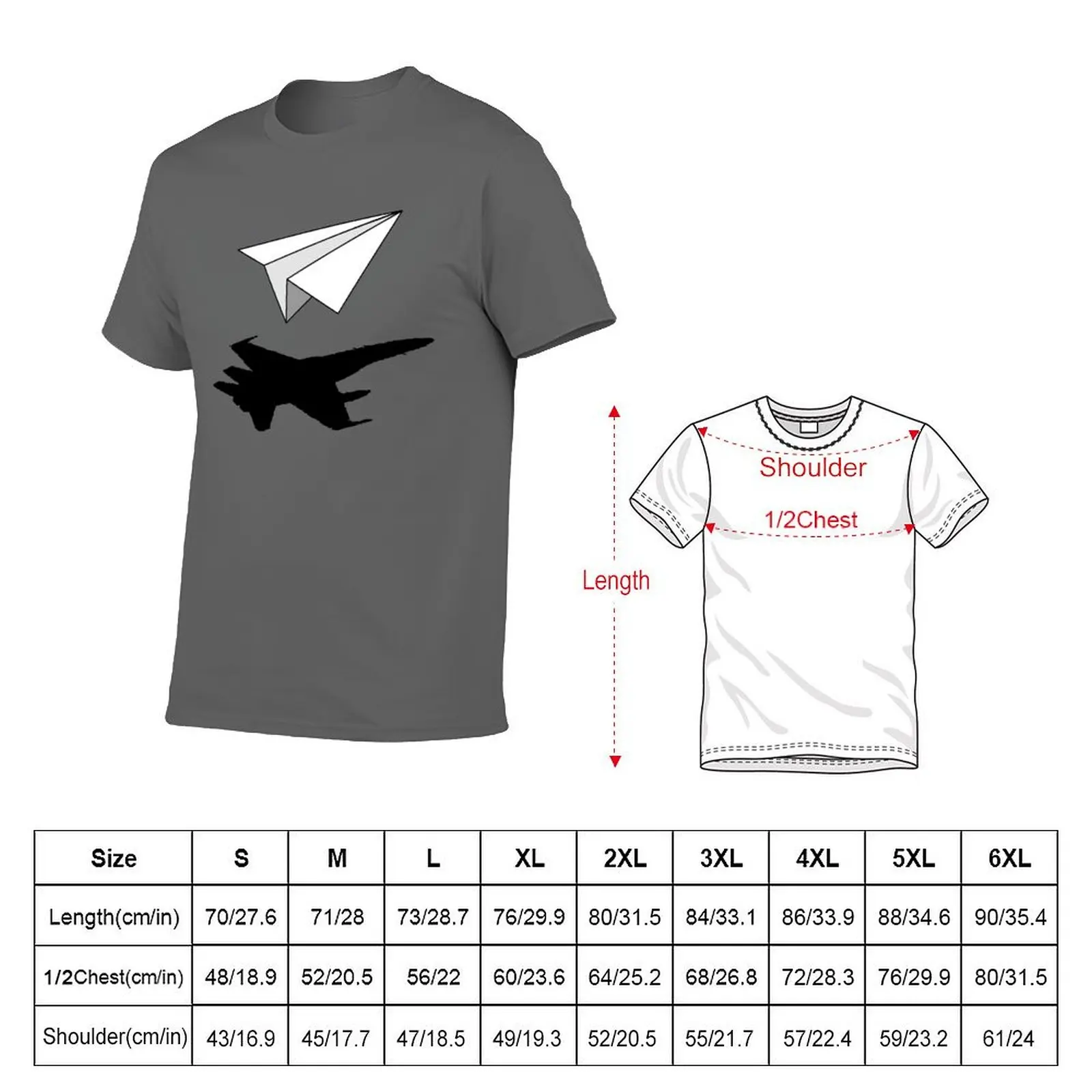 Aeronautical Engineer Paper Airplane T-Shirt tees funny shirt cotton fitted t shirts for men