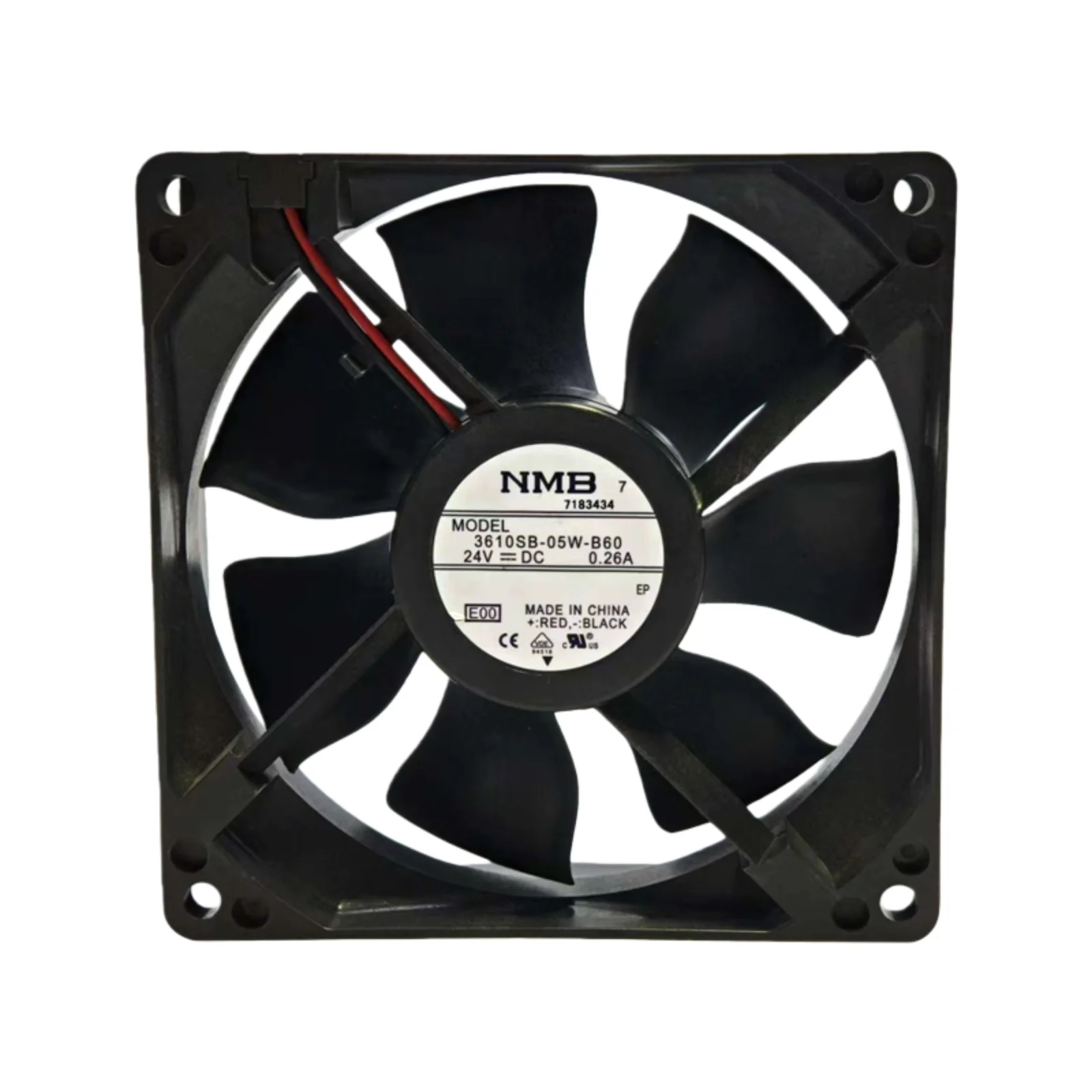 

new for NMB 3610SB-05W-B60 92x92x25mm DC24V Cooling Fan for Inverter, Industrial Equipment, Ball Bearing, Quiet Operation