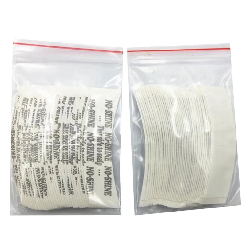 

216Pc No-Shine Wig Tape Double Adhesive Hair Extension Tape Strips Waterproof For Toupee/Lace Front Wigs Film Bonding