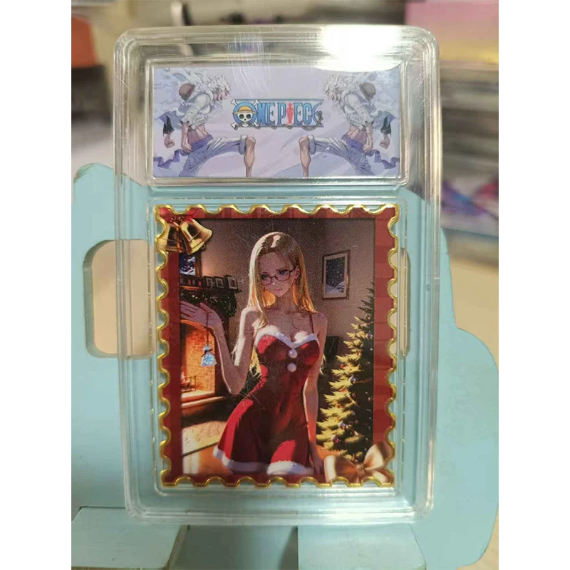Anime Een Stuk Nico Robin Uta Nami Yamato Kalifa Wortel Shirahoshi Collectible Kaarten Kerst Verjaardagscadeautjes Kinderspeelgoed