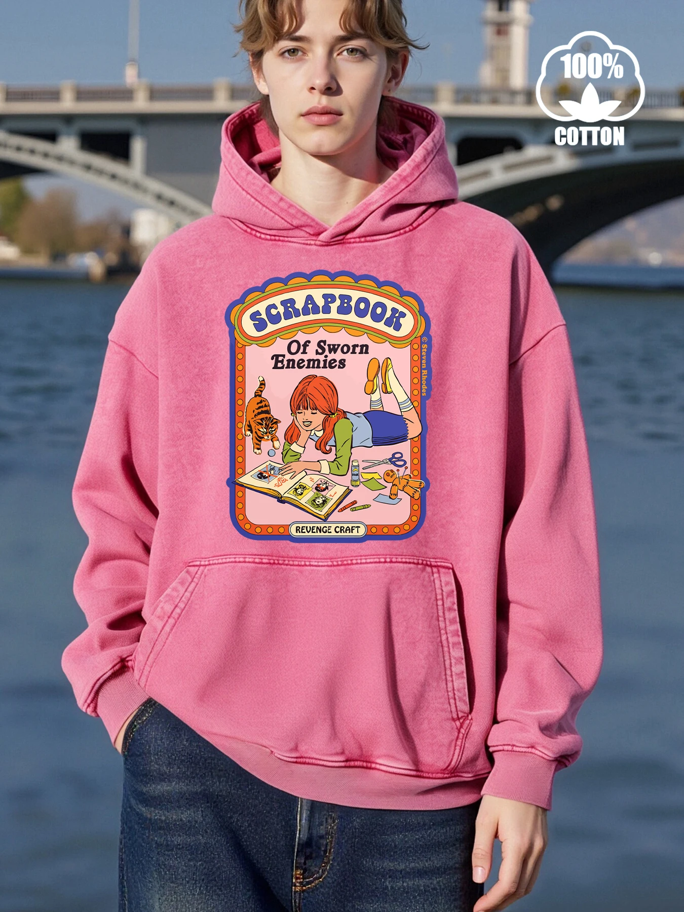 البومة شرب القهوة طباعة الرجال غسلها هودي موضة سترات قطنية عالية الجودة الخريف مريحة البلوز متعدد الألوان الذكور الشارع الشهير #4