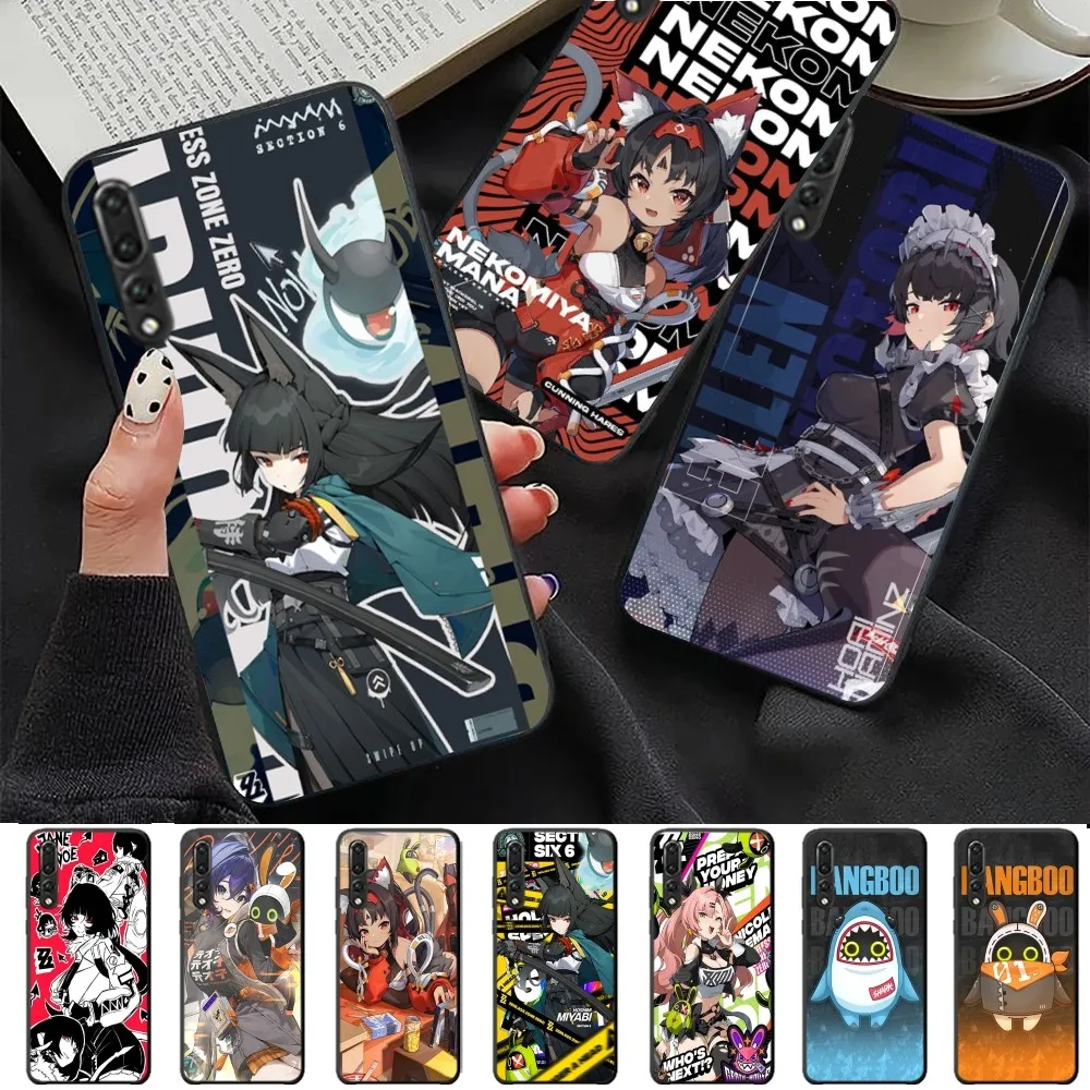 Z-Zenless Z-Zone Z-Zero ZZZ Nicole Billy Phone Case For Huawei P 8 9 10 20 30 40 50 Pro Lite Psmart Honor 10 Lite 70 Mate 20lite