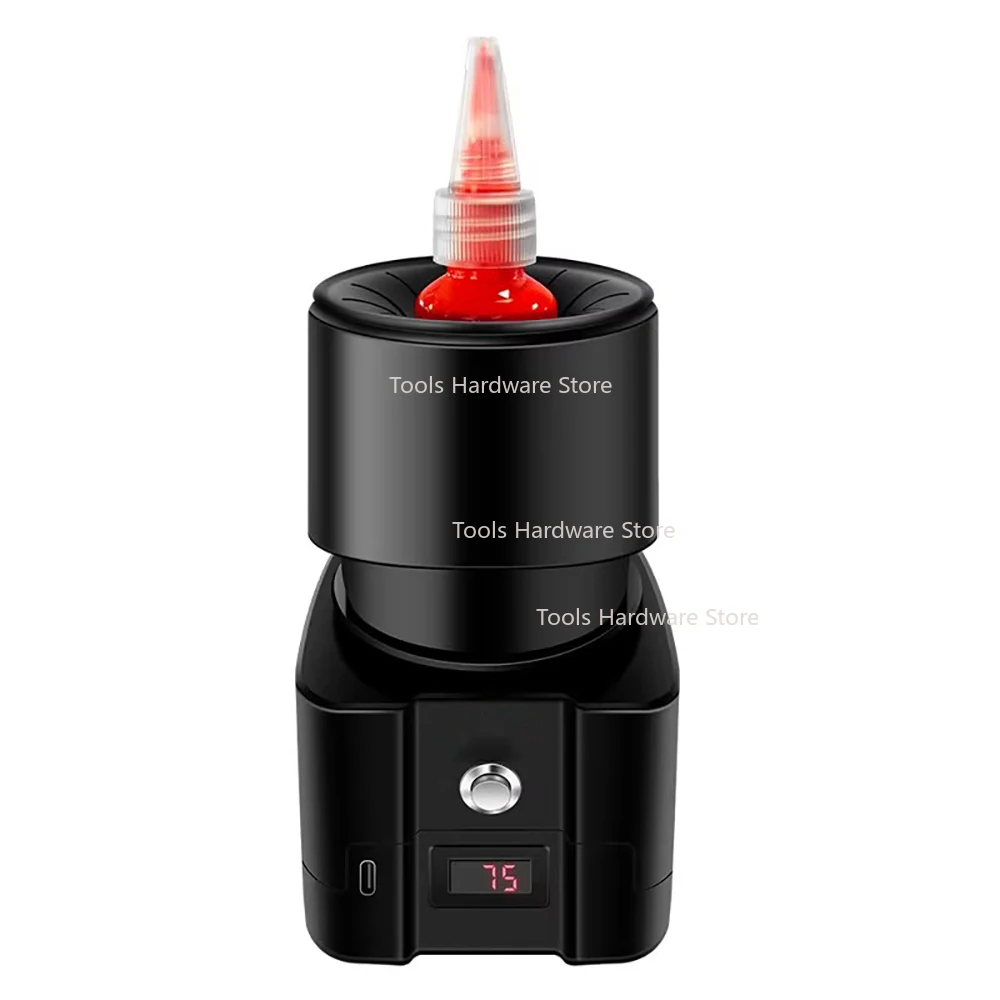 Electric Paint Shaker Machine - Nail Polish Shaker, Tattoo Ink & Model Paint Mixer, Hands-Free Vibrating Agitator