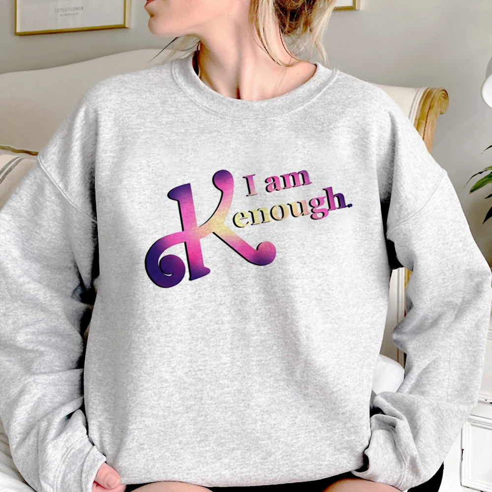 

i Am Kenough hoodies women graphic sweat y2k aesthetic Fleece clothes clothing female streetwear pulls