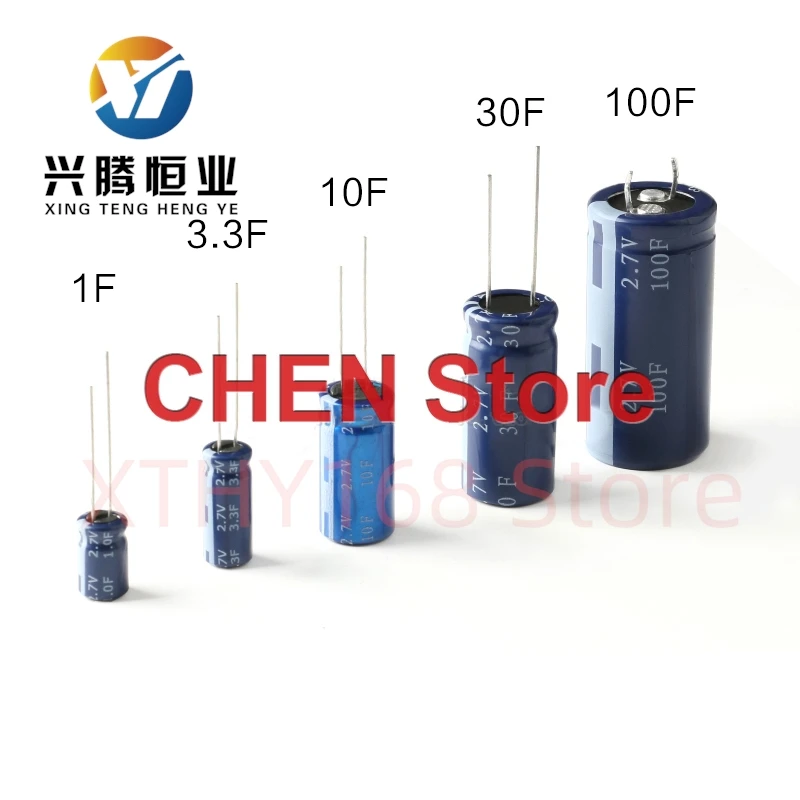 

10 шт. новый оригинальный KAMCAP Farah емкость 2,7 В 1F 3,3F 10F 30F 100F Fara конденсатор суперконденсатор