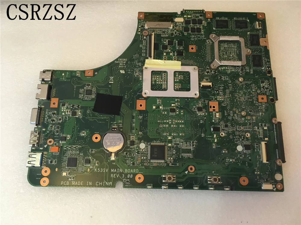 Carte mère pour ASUS K53SV REV 3.0, pour ordinateur portable