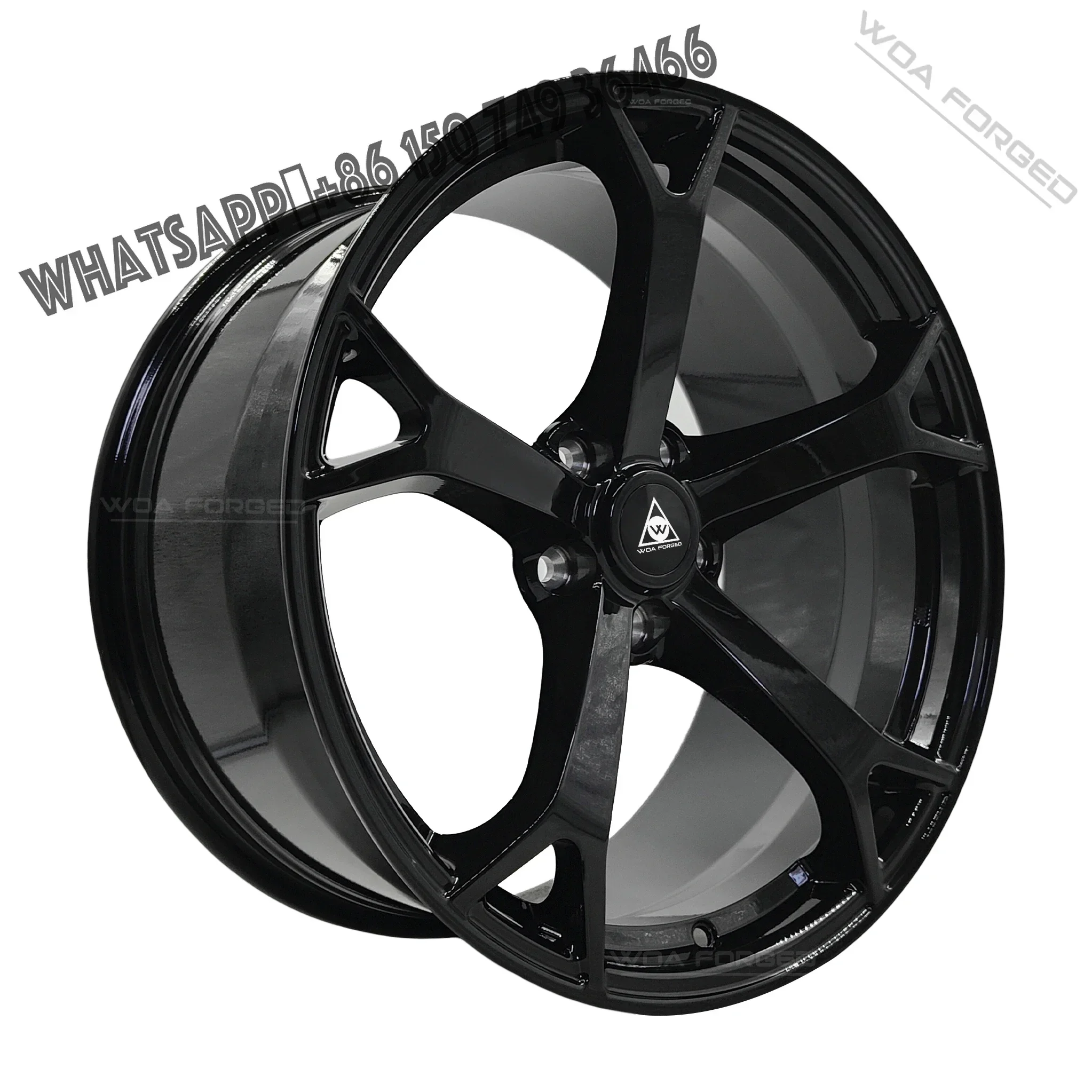 

Gloss Black Forged Wheels Concave Design 19 Rims for Nissan 300z 350z Infiniti Q50 Q60 G35 G37 for 370z V1