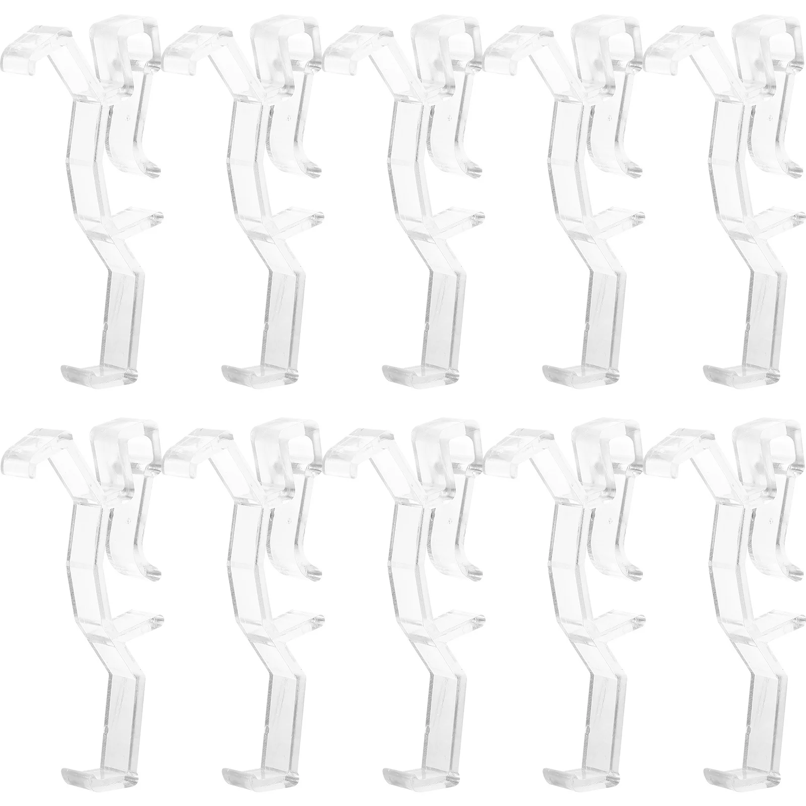 

20Pcs Valance Clips Window Curtain Plastic Blind Clips Replacement Retainer Holder Accessories for Blinds Installation