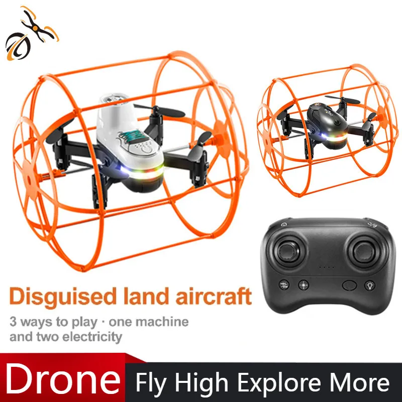 

NEW S166 MAX Drone Professional Beginner Foldable LED lighting Anti-collision Headless mode RC Quadcopter Toys Birthday present