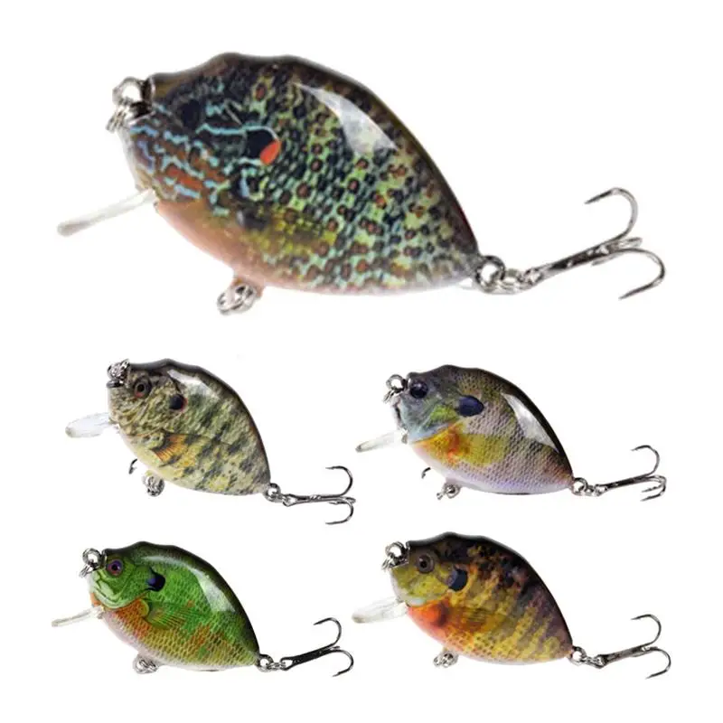 

5PCS Fishing Baits And Lures Sturdy Saltwater Fishing Lures Bass Lure Kit Portable Fishing Lures Hard Baits Artificial Fishing