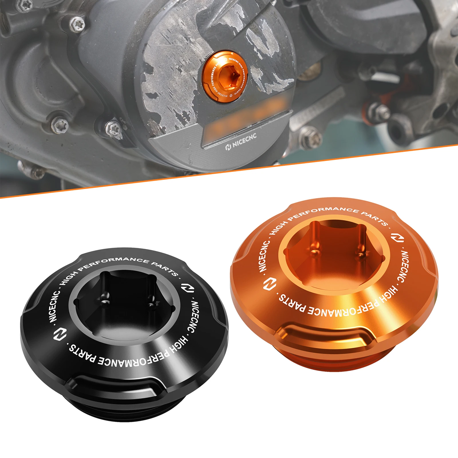 For 2014-2023 KTM 1290 Super Duke R/GT Ignition Cover Bolt Plug for KTM 390 Duke 390 Adventure RC390 RC250 Duke 250 Adventure