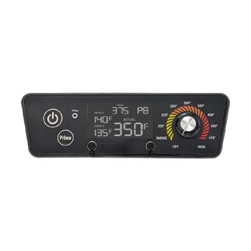 Outdoor Sawdust Pellet Oven Controller Trapezoidal Shell LCD Screen PID Temperature Control