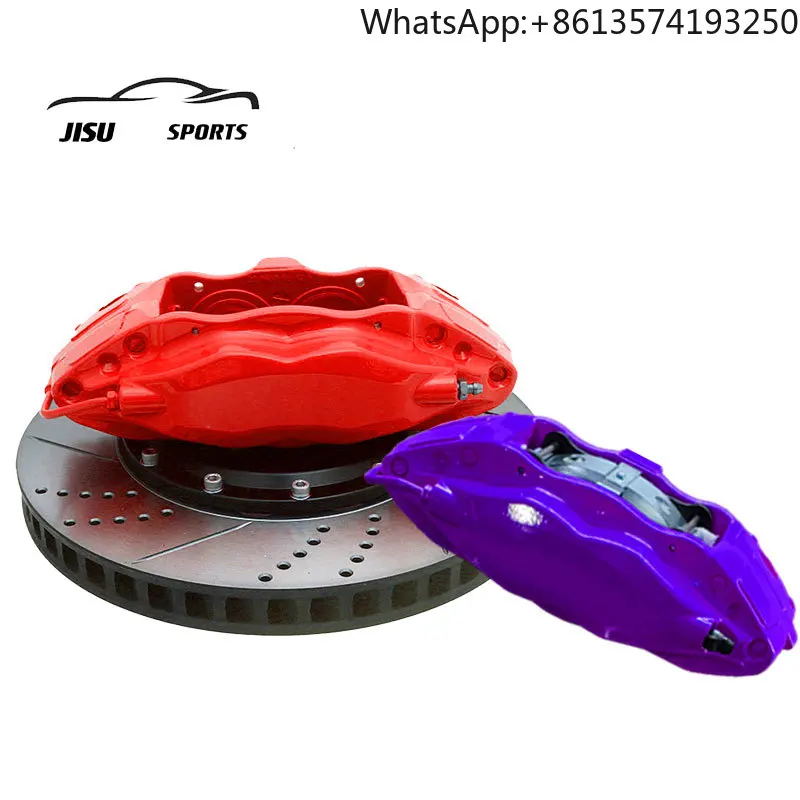 

For Paint Red F50 Auto Brake Caliper Kit With 4 Piston Caliper 300 355mm Disc for Suzuki Land Cruiser 300 bmw toyota Hilux hyund