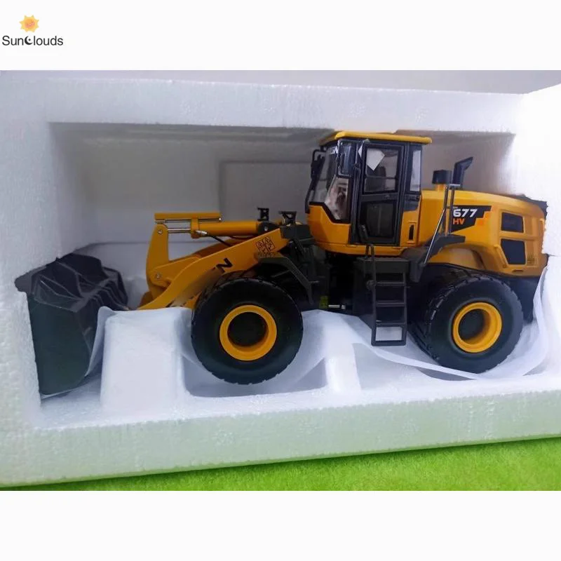 Alloy Model Toy 1:35 Scale ENSIGN YX677HV Loader Forklift Die Cast Model Toy Car & Collection Gift & Display & Souvenir Ornament