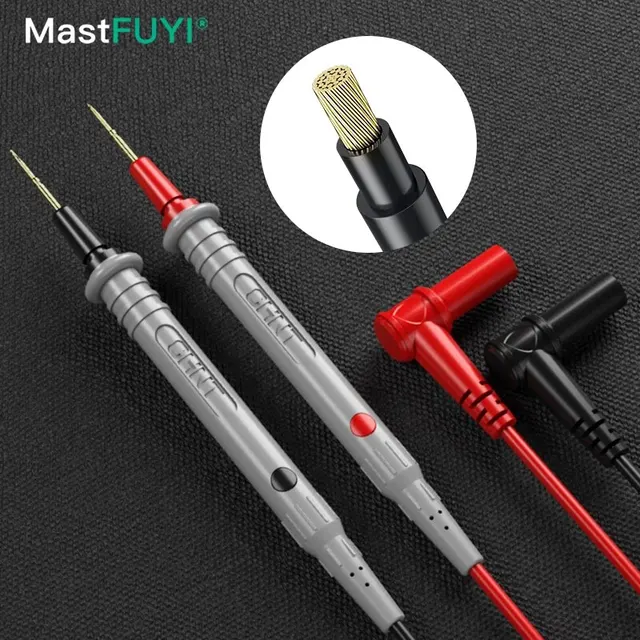 MASTFUYI FY-S47 cyfrowy multimetr sonda przewody pomiarowe 1000V 20A uniwersalna końcówka igłowa multimetr Tester sonda przewód długopis kabel